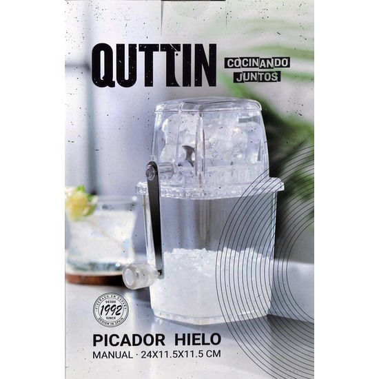 PICADOR HIELO MANUAL QUTTIN image 1