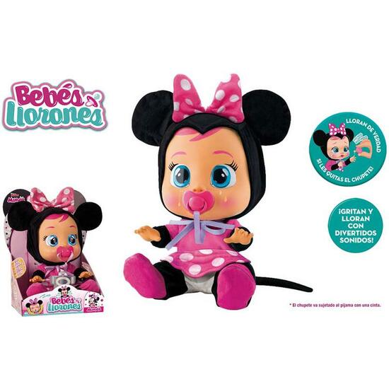 MUÑECO BEBES LLORONES MINNIE image 0