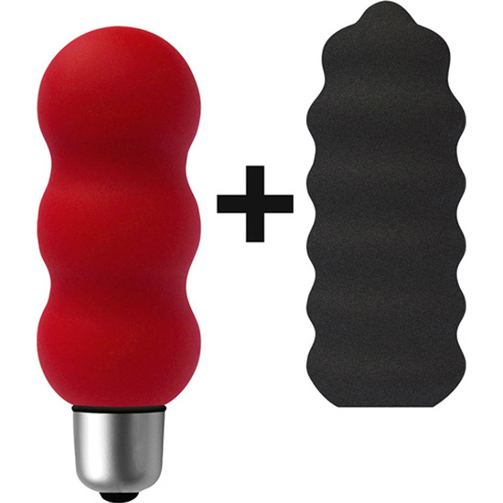JOYSTICK MICRO GYRO RED AND ANTHRACITE image 0