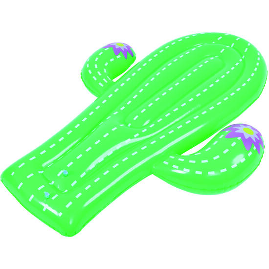 COLCHONETA HINCHABLE CACTUS 180X138 image 0