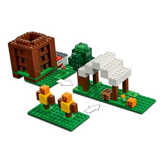 PUESTO DE SAQUEADORES LEGO MINECRAF image 1