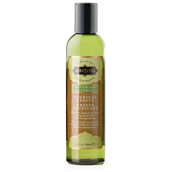 KAMASUTRA MASSAGE OIL NATURALS TROPICAL FRUITS image 0