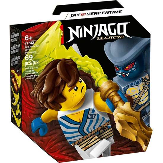 JAY VS SERPENTINE LEGO NINJAGO image 0