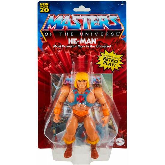 FIGURA HE-MAN MASTERS UNIVERSO 14CM image 0