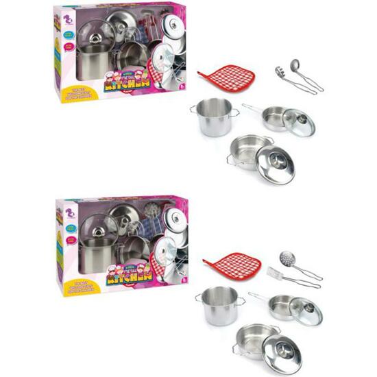 SET BATERIA COCINA METAL 8 PIEZAS image 0