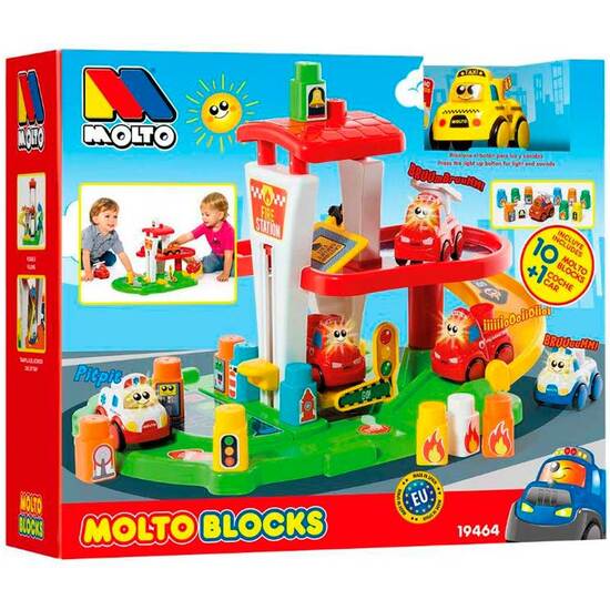 ESTACION BOMBEROS+10 BLOCKS+COCHE image 0