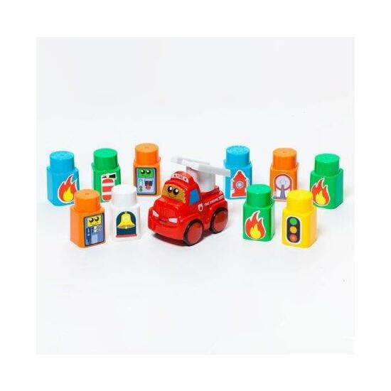 ESTACION BOMBEROS+10 BLOCKS+COCHE image 1