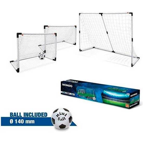 SET PORTERIA GOAL 2 EN 1 C/PELOTA image 0