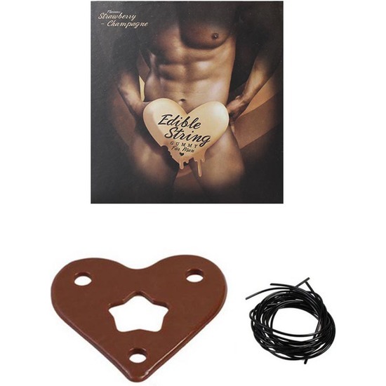 TANGA COMESTIBLE HOMBRE SABOR CHOCOLATE image 0