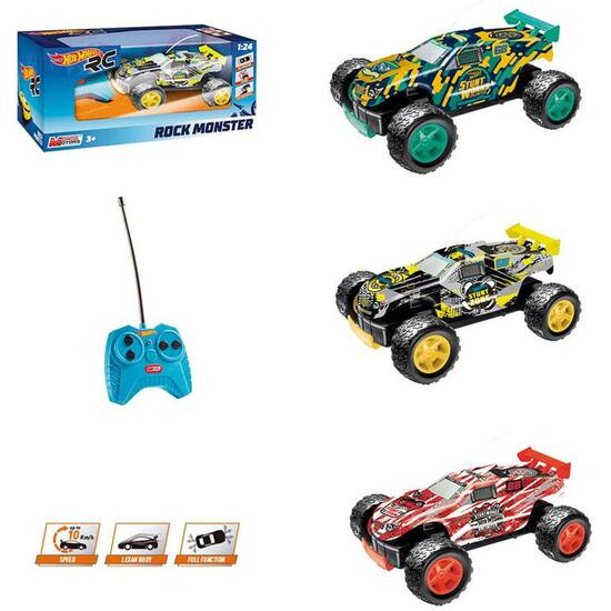 COCHE ROCK MONSTER HOT WHEELS R/C image 0