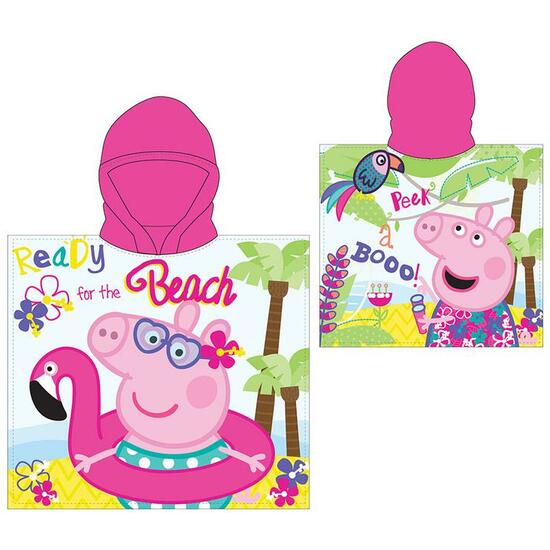 PONCHO TOALLA PEPPA PIG image 0