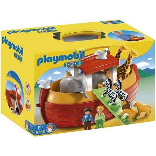 MALETIN ARCA DE NOE PLAYMOBIL 1.2.3 image 0