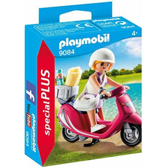 MUJER CON SCOOTER PLAYMOBIL image 0