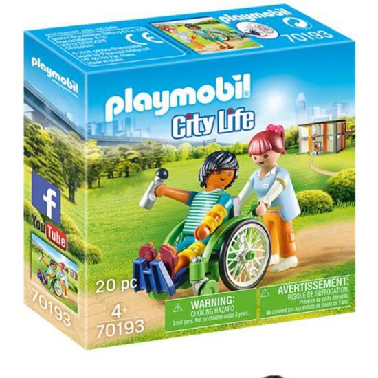 PACIENTE SILLA DE RUEDAS PLAYMOBIL image 0