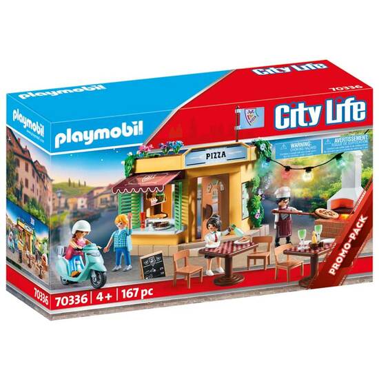 PIZZERIA PLAYMOBIL CITY LIFE image 0