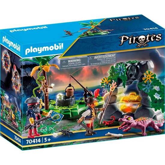 ESCONDITE PIRATA PLAYMOBIL PIRATES image 0