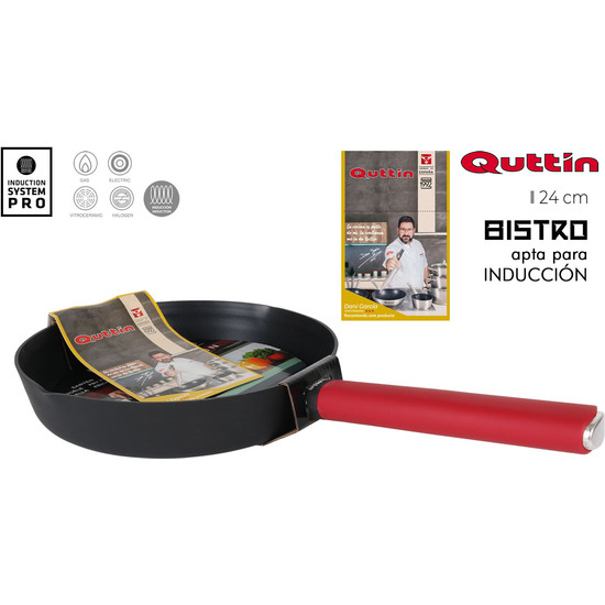 SARTEN 24CM ALUMINIO PRESS MANGO SOFT INDUCCION BIST image 0