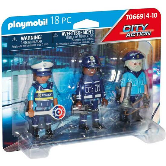 SET FIGURAS POLICIA PLAYMOBIL image 2