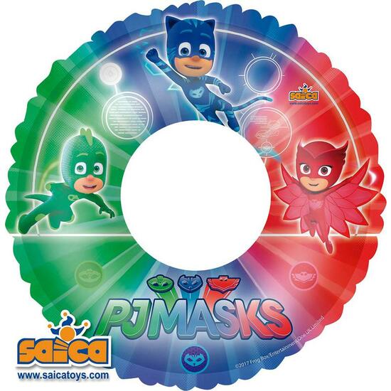 CIRCULAR HINCHABLE PJ MASKS 50 CM. image 0