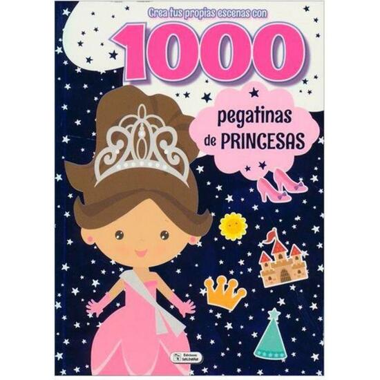 LIBRO 1000 PEGATINAS DE PRINCESAS image 0