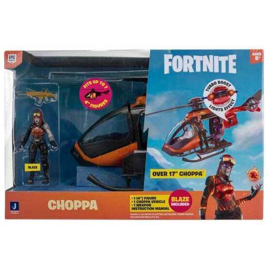 VEHICULO CHOPPA 40 CM. FORTNITE image 0