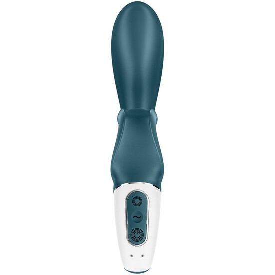 SATISFYER HUG ME RABBIT VIBRATOR GREYBLUE image 3