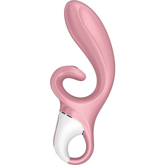 SATISFYER HUG ME RABBIT VIBRATOR PINK image 2
