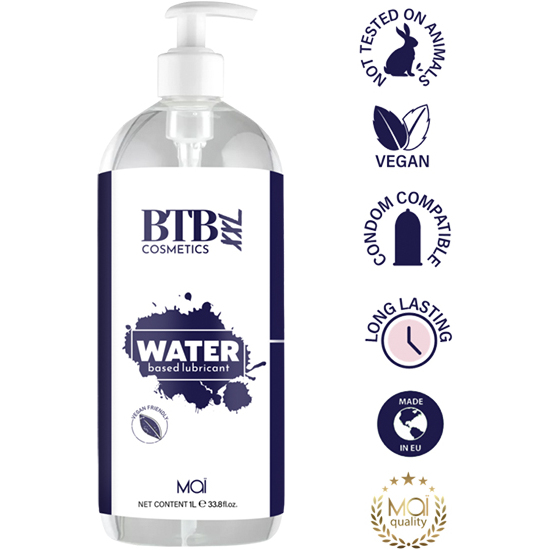 BTB WATER BASED LUBRICANT 1000ML image 2