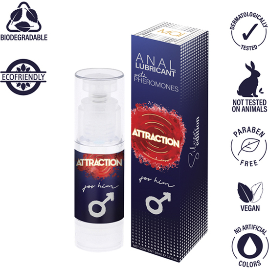 ANAL LUBRICANT WITH PHEROMONES ATTRACTION FOR HIM 50 ML image 4