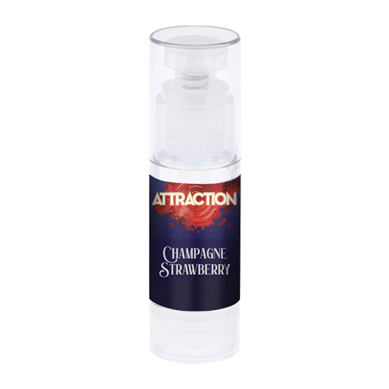 LUBRICANT ATTRACTION CHAMPAGNE STRAWBERRY 50 ML image 1