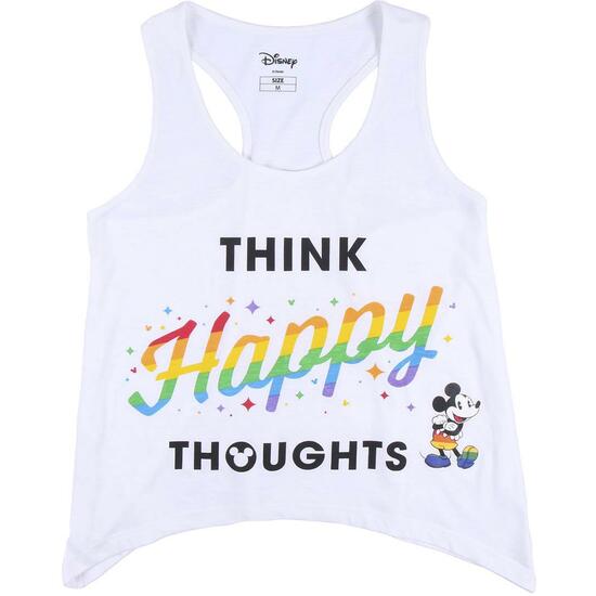 CAMISETA TIRANTES PUNTO SINGLE JERSEY DISNEY PRIDE WHITE image 0