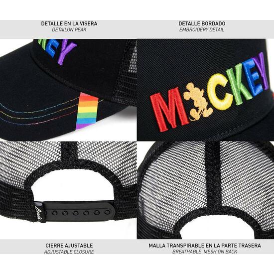 GORRA PREMIUM DISNEY PRIDE BLACK image 4