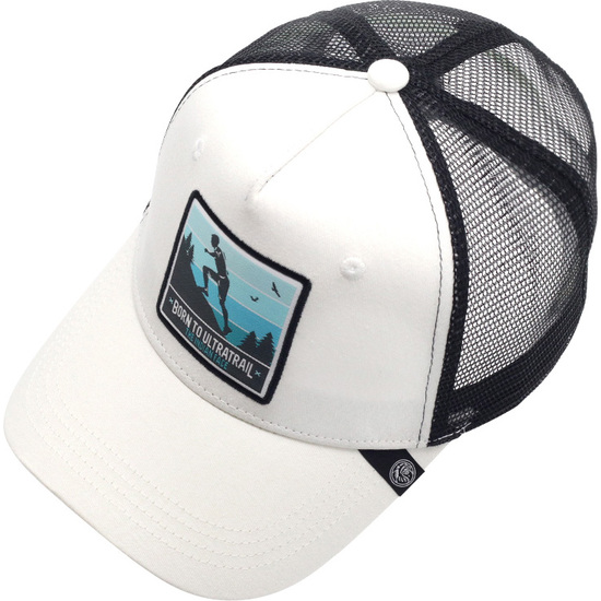 GORRA TRUCKER BORN TO ULTRATRAIL BLANCA THE INDIAN FACE PARA HOMBRE Y MUJER image 2