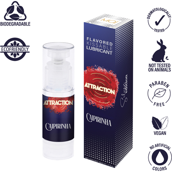 LUBRICANT ATTRACTION CAIPIRINHA 50 ML image 1