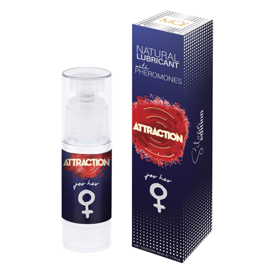 LUBRICANT WITH PHEROMONES ATTRACTION FOR HER 50 ML image 0