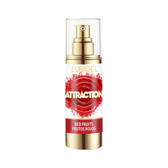 LUBIGEL - INTIMATE GEL WITH LIQUID VIBRATOR EFFECT (MAI ATTRACTION) RED FRUITS - 30 ML image 1