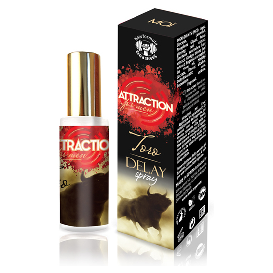 ATTRACTION SPRAY RETARDANTE TORO EXTRA STRONG 30 ML image 0