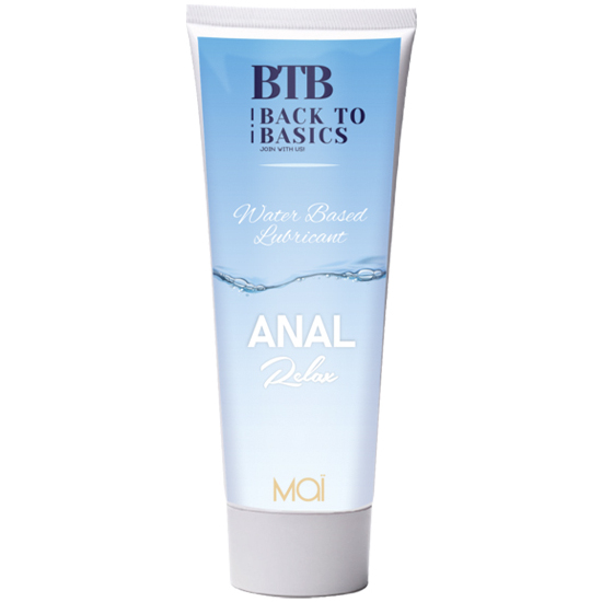 BTB WATER BASED ANAL RELAX LUBRICANT 75ML image 0