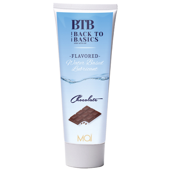 BTB WATER BASED FLAVORED CHOCOLAT LUBRICANT 75ML image 0