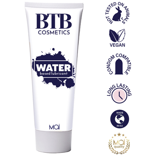 BTB WATER BASED LUBRICANT 100ML image 2