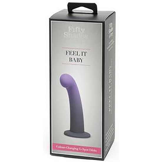 FEEL IT BABY COLOUR CHANGING G-SPOT DILDO - MULTICOLORED image 1