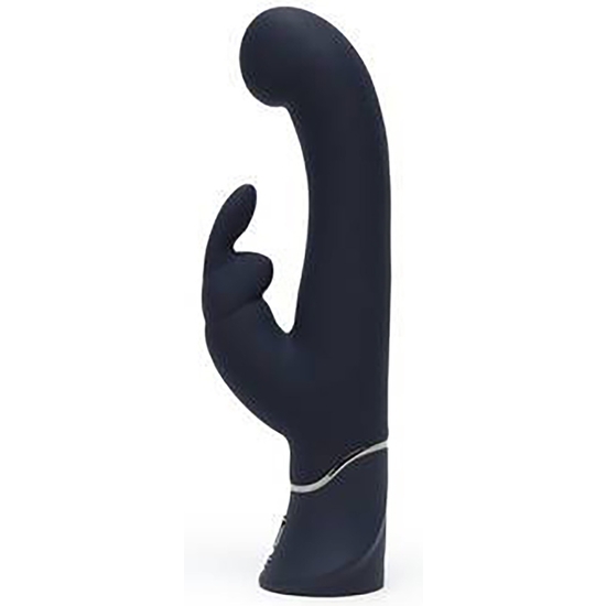 GREEDY GIRL DUAL DENSITY G-SPOT RABBIT VIBRATOR - BLUE image 4