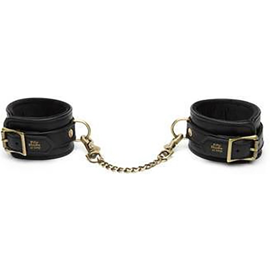 BOUND TO YOU ANKLE CUFFS - BLACK image 0