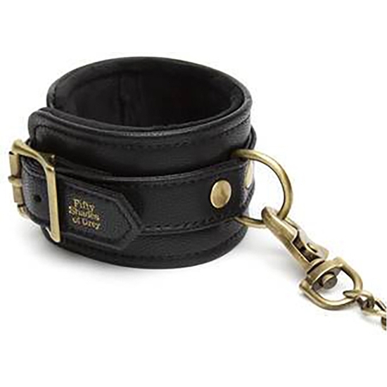 BOUND TO YOU ANKLE CUFFS - BLACK image 3