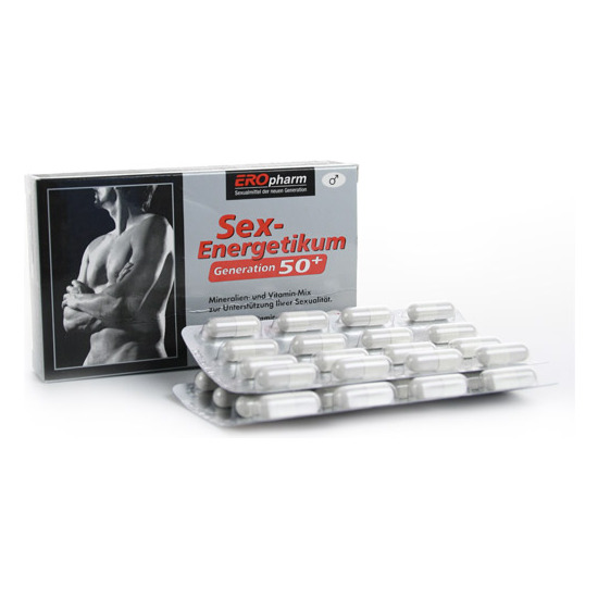 EROPHARM SEX-ENERGETUKUM GENERATION 50+ CAPSULES image 0