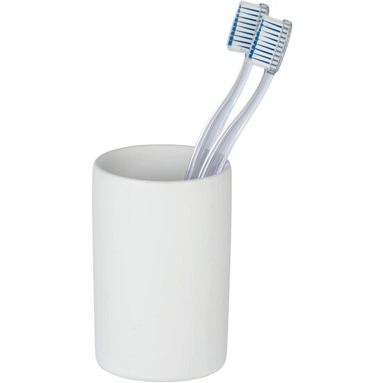 VASO DE DIENTES POLARIS - BLANCO MATE image 1