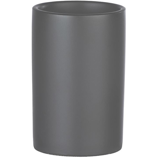 VASO DE DIENTES POLARIS, GRIS MATE image 0