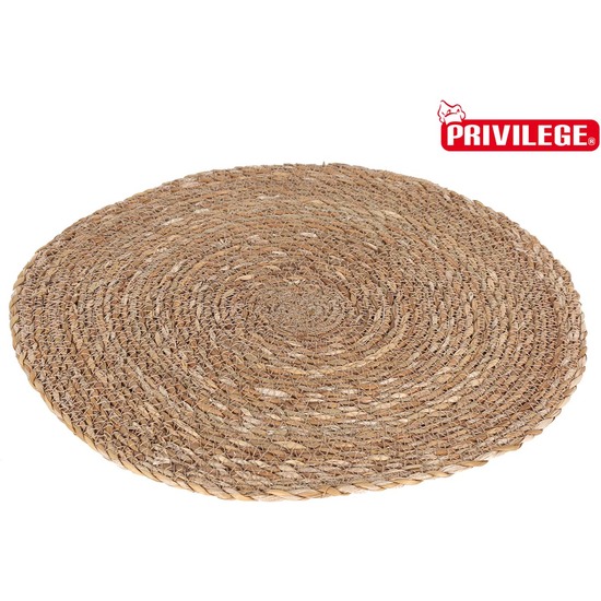 ROUND WICKER PLACE MAT - 35CM - PRIVILEGE image 0