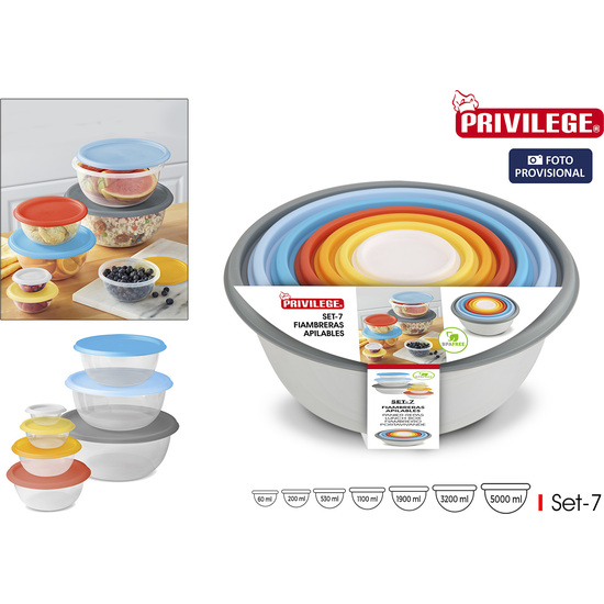 SET 7PC LUNCH BOX PRIVILEGE image 0