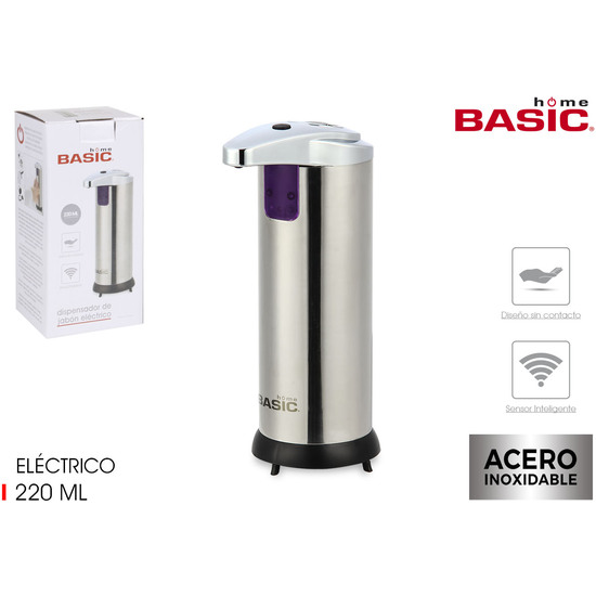 DISPENSADOR JABON ELECTRICO SSABS BASIC HOME image 0